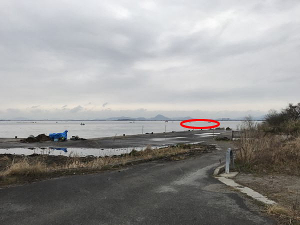 琵琶湖バス釣りポイント　高橋川河口