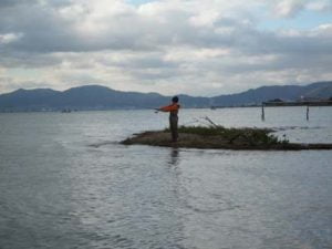 琵琶湖バス釣り