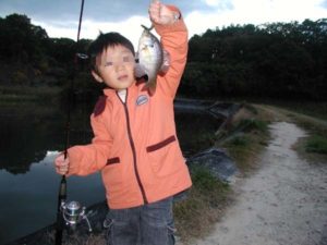 青野ダムバス釣り