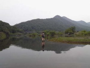 青野ダムバス釣り