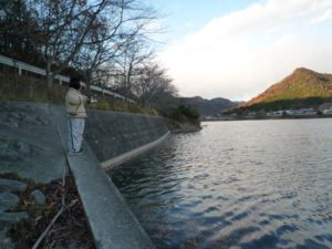 青野ダムバス釣り