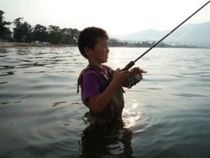 和邇川バス釣り合戦場