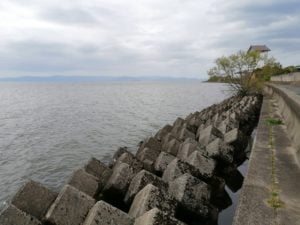 旧プリンスホテル前_琵琶湖バス釣りポイント