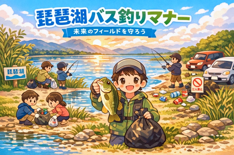 琵琶湖バス釣りマナー
